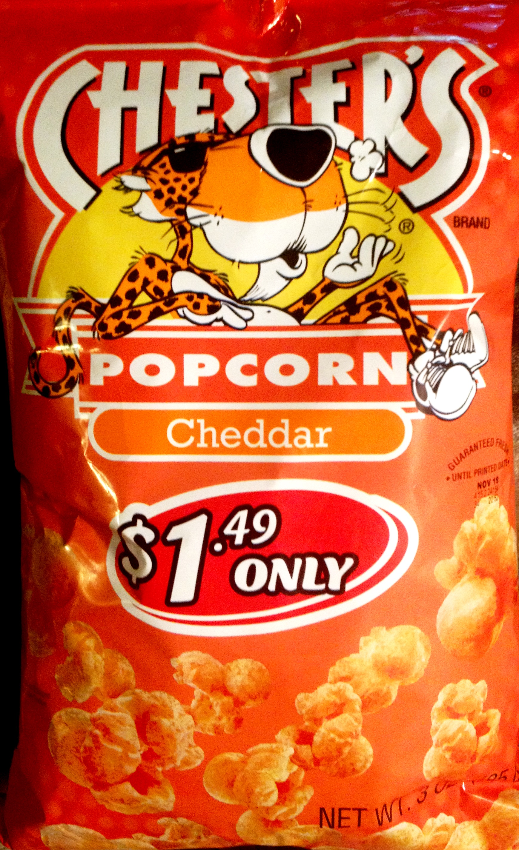 Chester’s – Cheddar Popcorn | Chip Review
